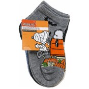 Wholesale - 5pk PEANUTS BOY QRT SOCKS SIZE 2T-4T, UPC: 193159212261
